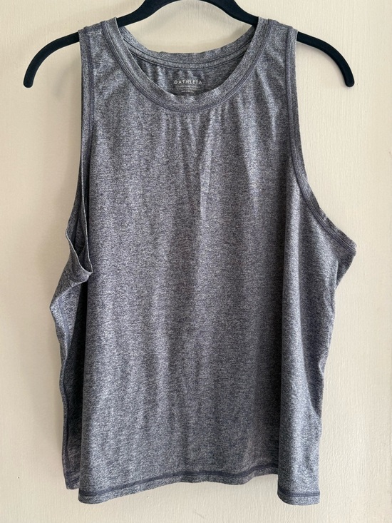 Athleta Tops - Athleta Heather Gray Performance Tank Top Size XL